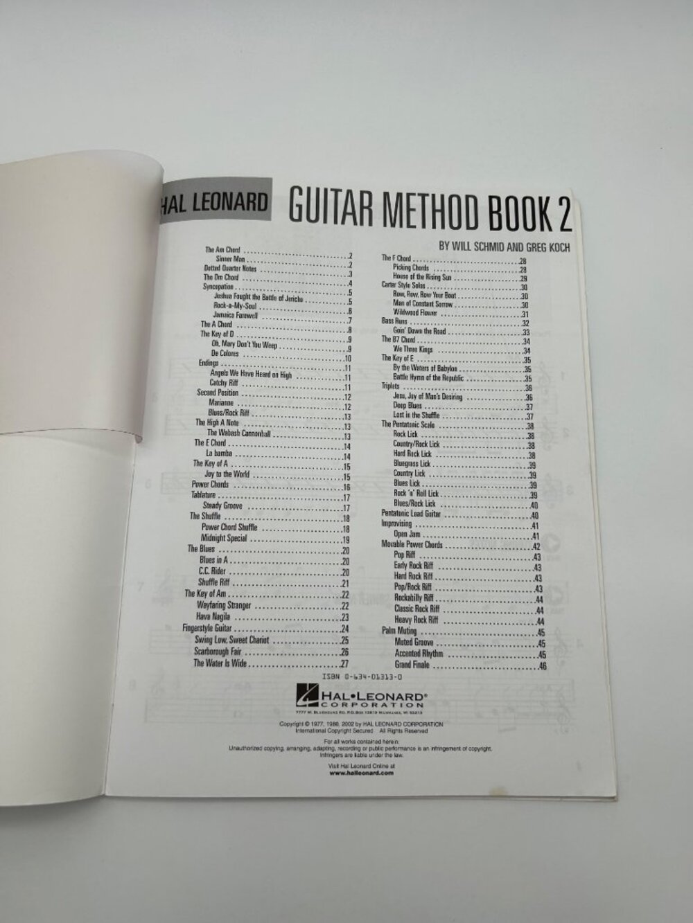 Hal Leonard Guitar Method Lesson Book 2 Second Edition Schmid Koch (No CD) - Picture 3 of 5